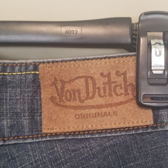 Von Dutch Womens Designer Denim size 28 flare - Picture 5 of 8